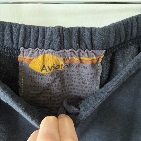 AVAITOR NATION Lightning Bolt Sweatpants Size Medium - Picture 6 of 10